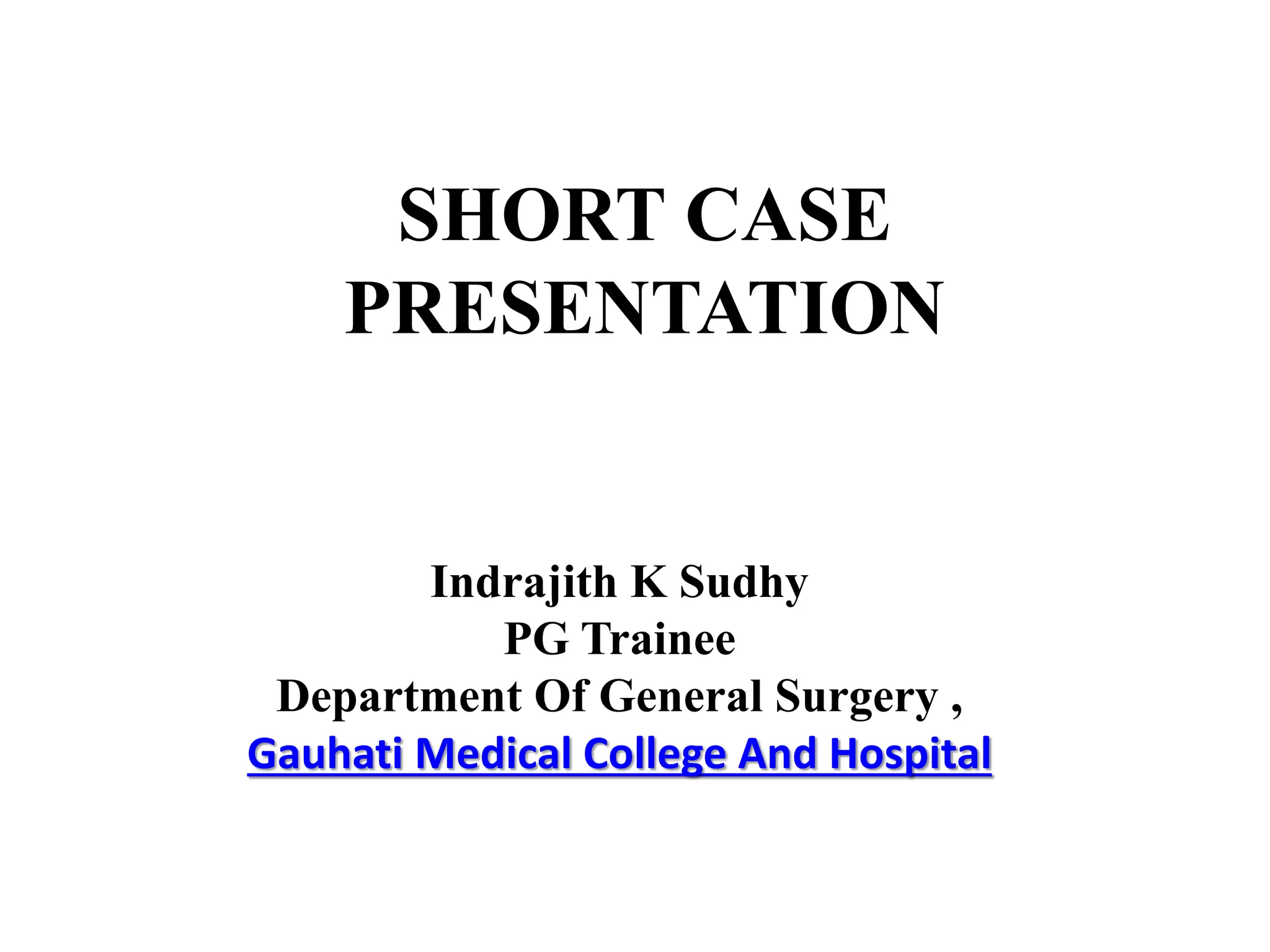 Diabetic foot ulcer case presentation | PPTX