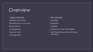Ulcers & skin infections | PPT