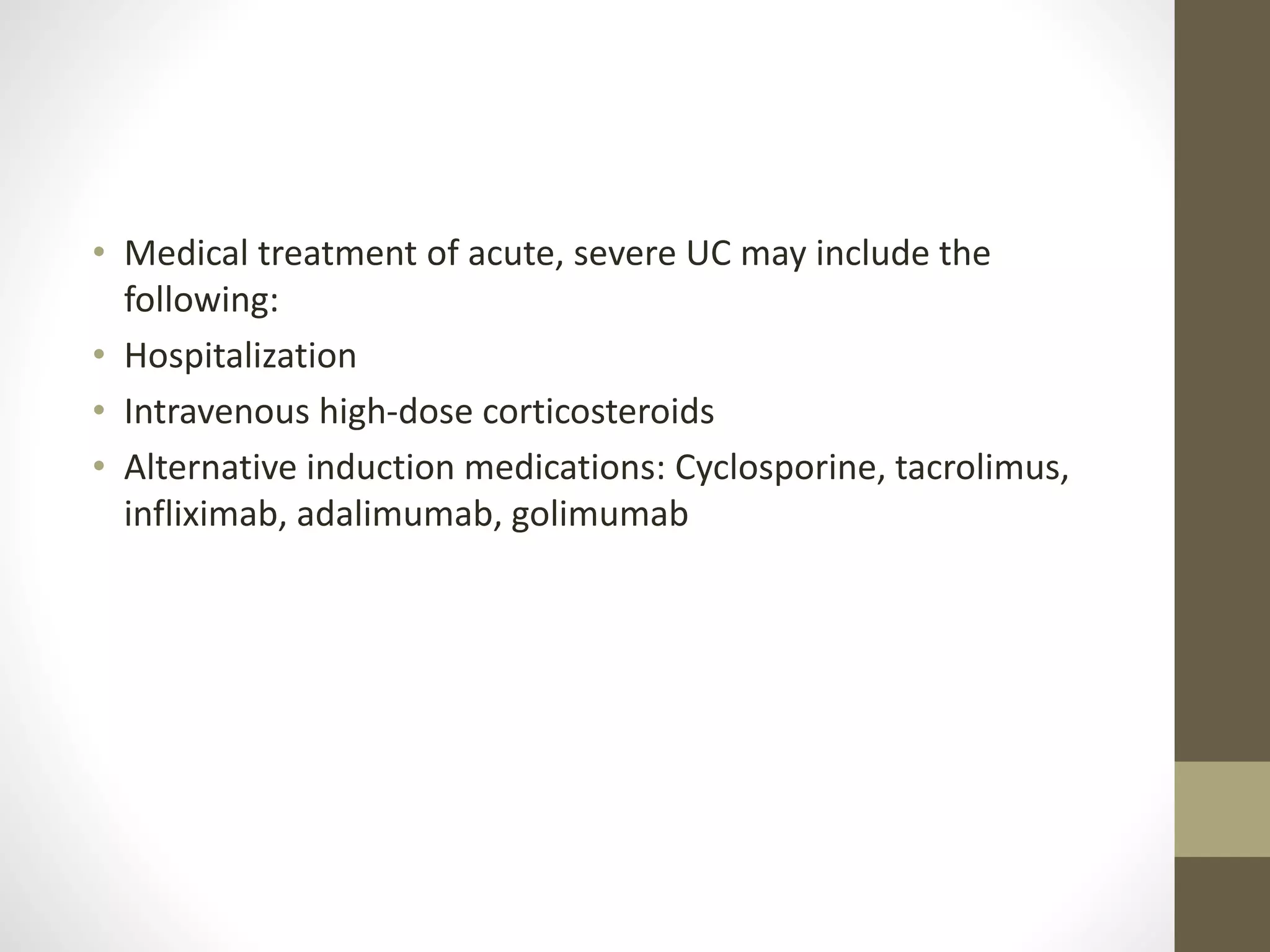 Ulcertative colitis