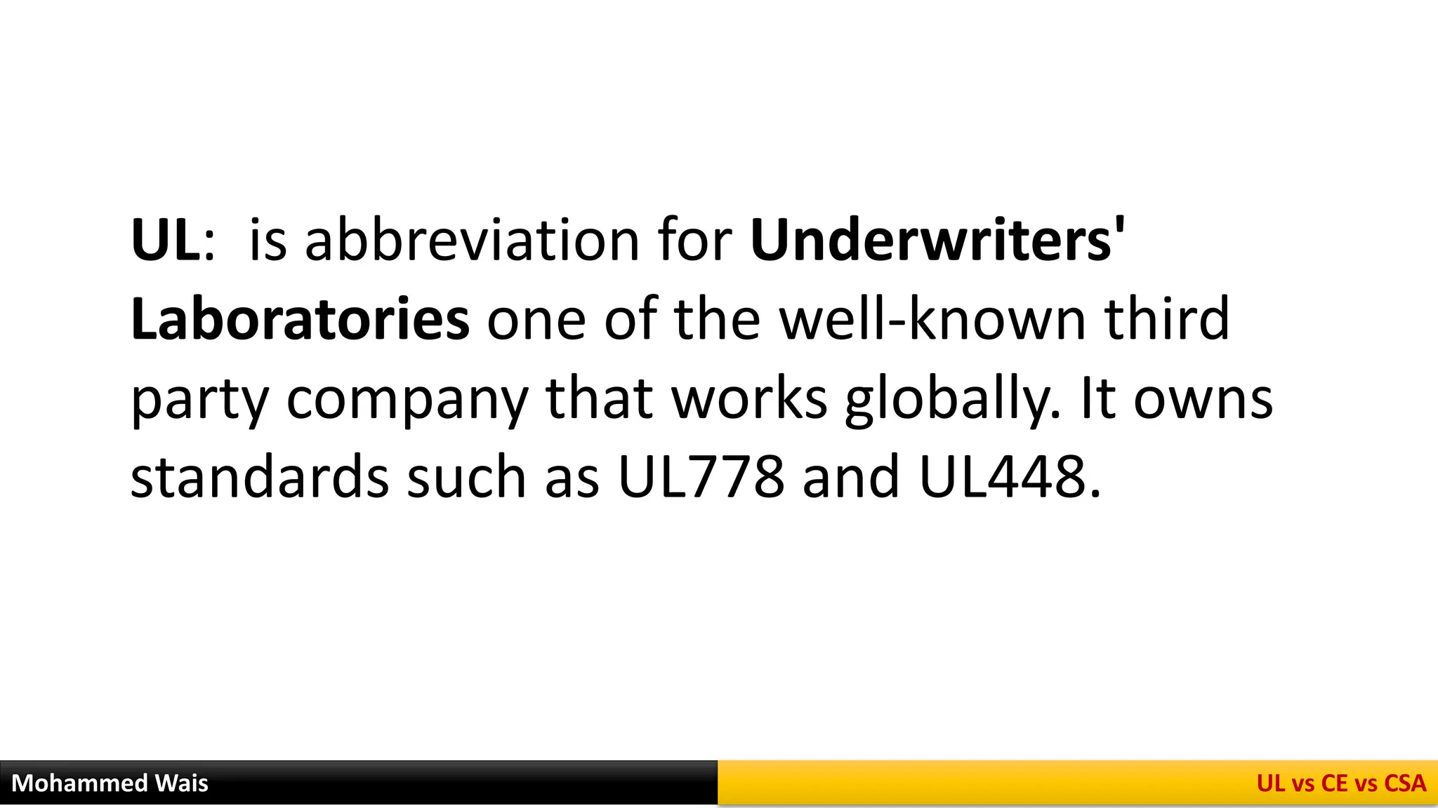 The difference between UL, CE, and CSA in pump industry | PDF