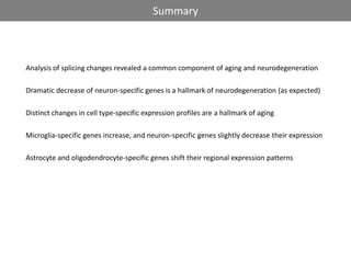 Protein-RNA Complexes, ALS and Aging | PDF