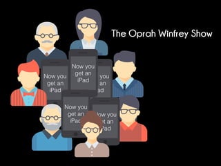 Now you
get an
iPad
Now you
get an
iPad
Now you
get an
iPad
Now you
get an
iPad
Now you
get an
iPad
The Oprah Winfrey Show
 