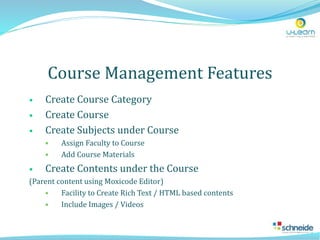 U Learn Learning Management System | PPTX