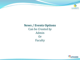 U Learn Learning Management System | PPTX