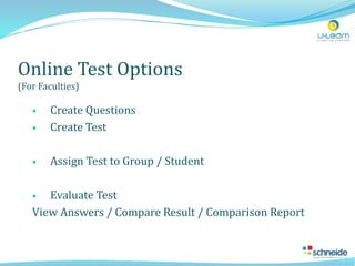 U Learn Learning Management System | PPTX