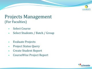 U Learn Learning Management System | PPTX