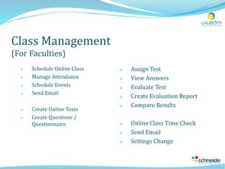 U Learn Learning Management System | PPTX