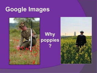 Google Images
Why
poppies
?
 