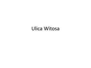 Ulica Witosa 