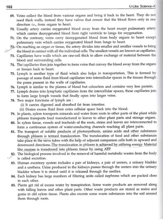 Ulike science SAMPLE PAPER (BIOLOGY)LIFE PROCESS