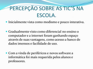 IR ALÉM.É preciso que a educação vá além do mero treinamento de uma função do aluno.