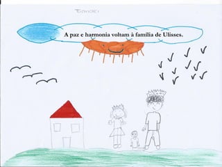 A paz e harmonia voltam à família de Ulisses.
 