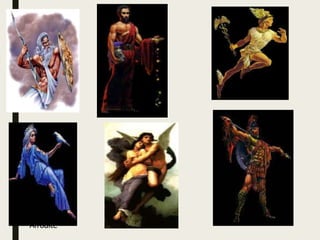 Zeus Hades
Hermes
Afrodite Eros Ares
 