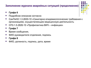 Профилактика Профессионального Инфицирования ВИЧ Медицинских.