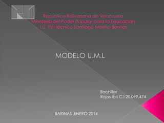 Bachiller
Rojas Ibis C.I 20.099.474

BARINAS ,ENERO 2014

 