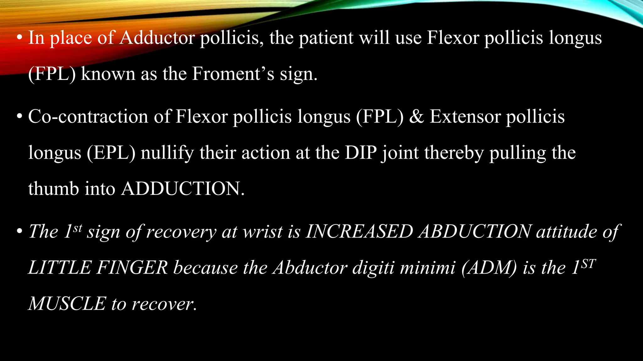 Ulnar nerve injury PPT | PPTX