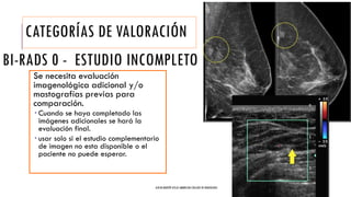 Ulrasonido de mama lexico birads 5ed | PDF