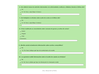 Dra. Alicia De la Peña
 