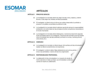 Dra. Alicia De la Peña
 