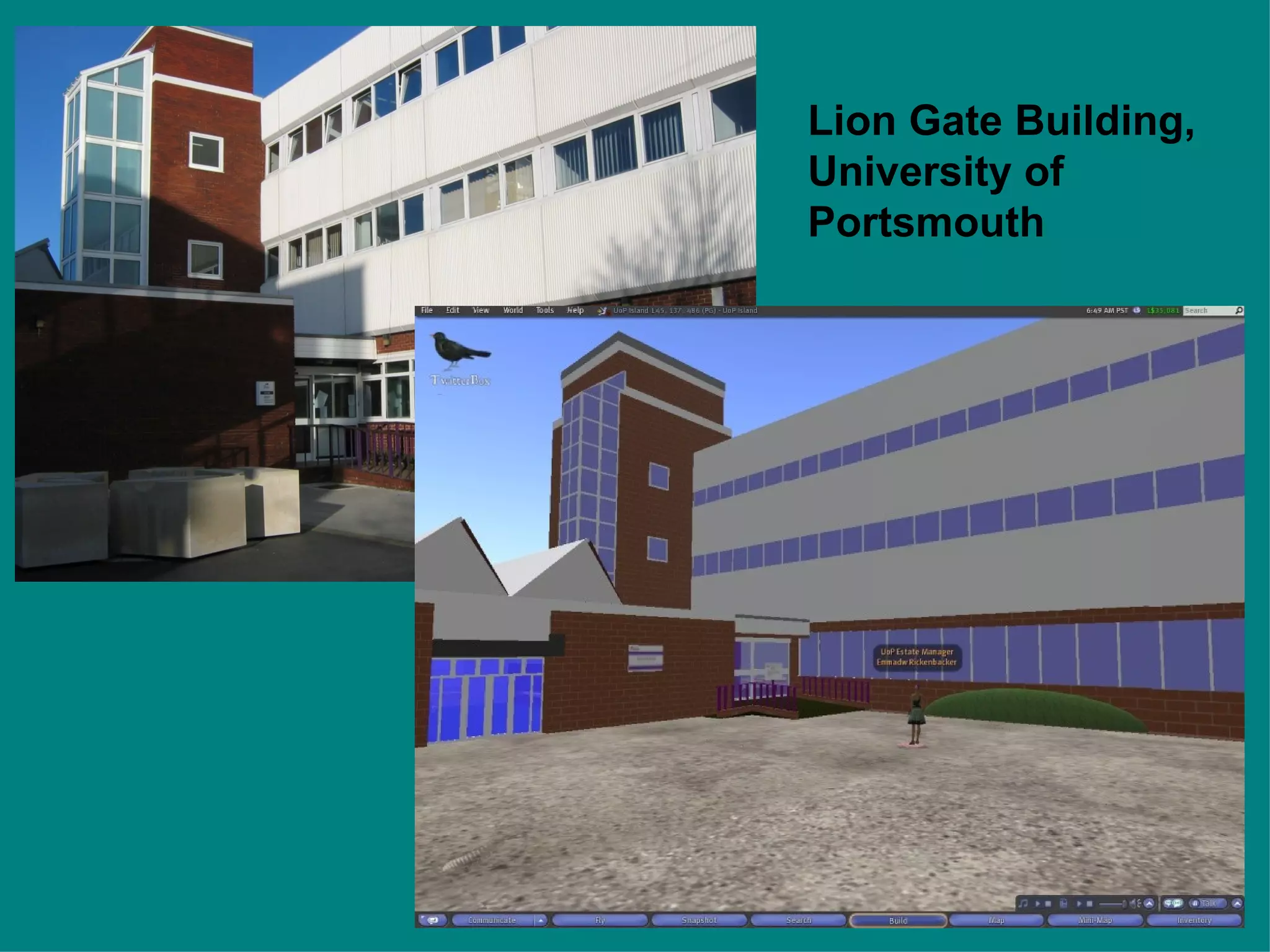 Lion Gate Building, University of Portsmouth 