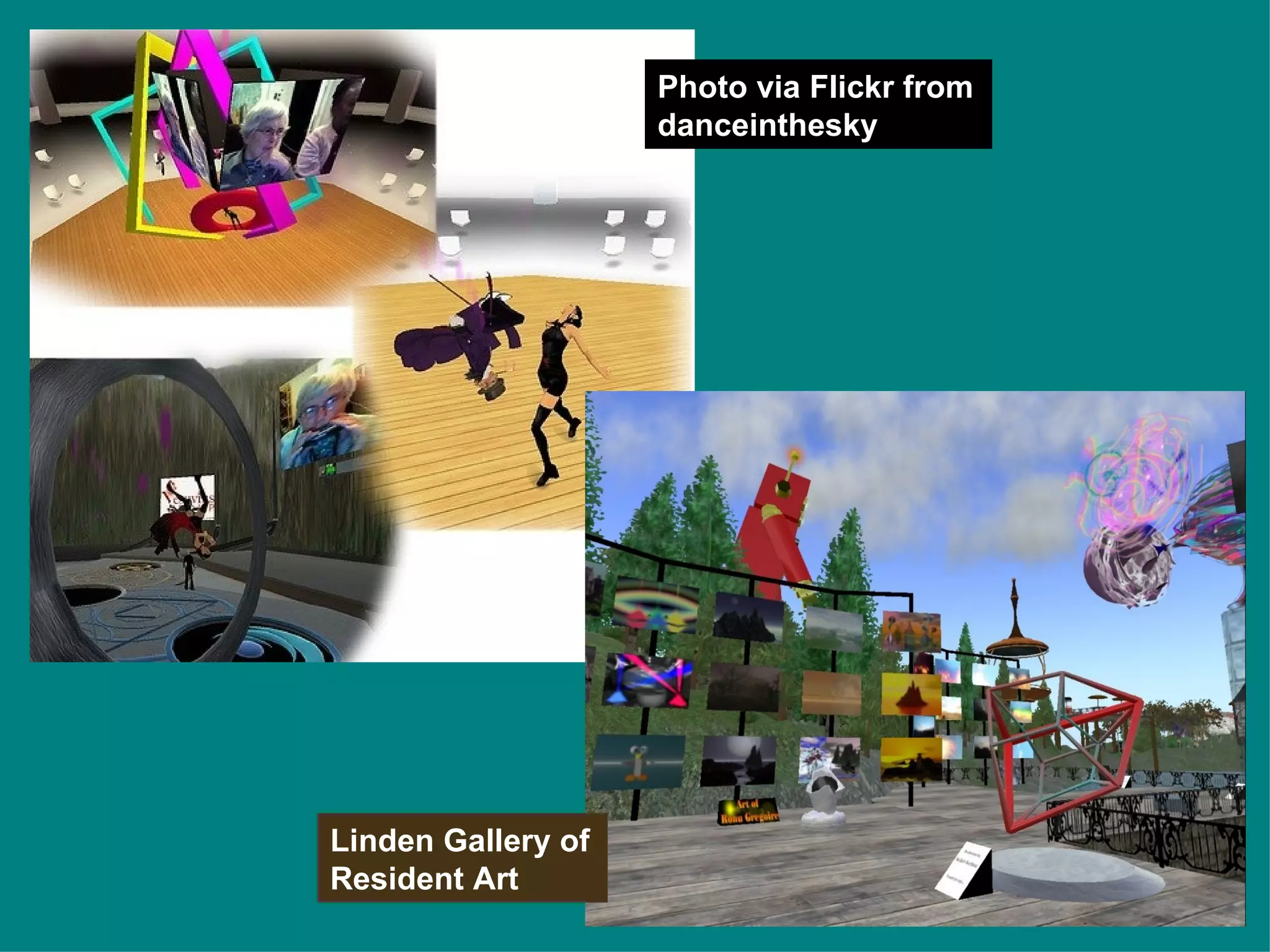 Photo via Flickr from danceinthesky Linden Gallery of Resident Art 