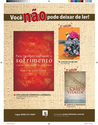 ultimato 312.indd 2ultimato 312.indd 2 2/5/2008 18:13:542/5/2008 18:13:54
 