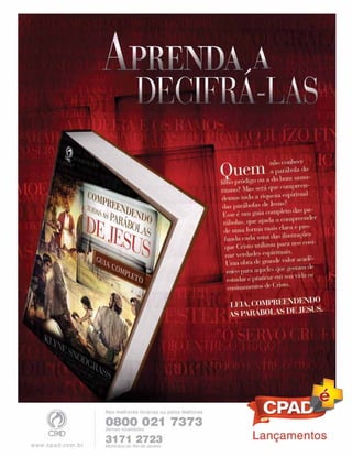 Novembro-Dezembro, 2010 I ULTIMATO 5
Anúncio
 