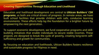 Ulticon Builders’ Commitment to CSR and Nation-Building.pptx