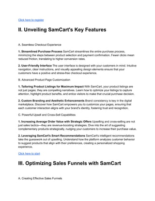 Maximize Profits: The Ultimate Guide to SamCart's Revenue-Boosting