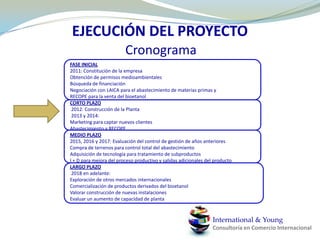  Fuente de energía respetuosa con el medio ambiente.International & YoungConsultoría en Comercio Internacional