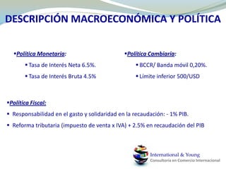 1980's hasta ahora: Surgen políticas energéticas en busca de alternativas a la dependencia de los combustibles fósiles.International & YoungConsultoría en Comercio Internacional