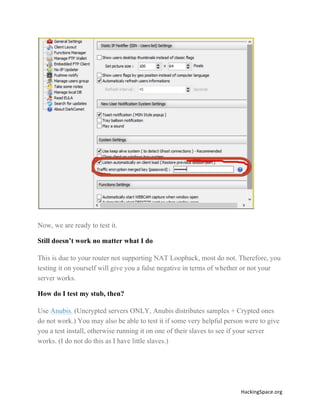 Ultimate Guide to Setup DarkComet with NoIP | PDF