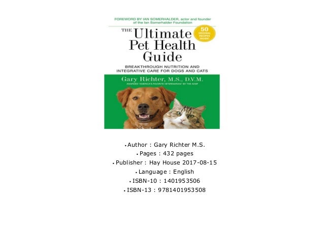gary richter ultimate pet nutrition