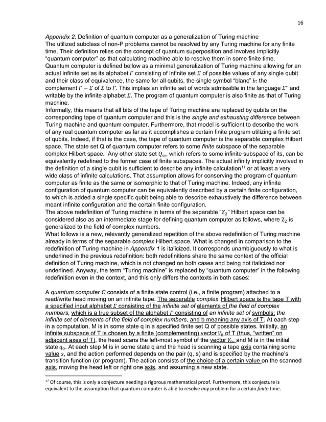 A CLASS OF EXEMPLES DEMONSTRATING THAT “푃푃≠푁푁푁 ” IN THE “P VS NP ...