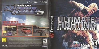 Ultimate fighting championship manual dreamcast ntsc