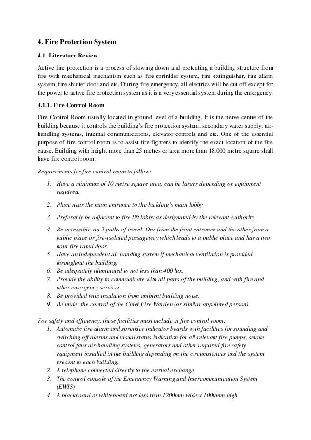 Fire alarm system architecture picture
