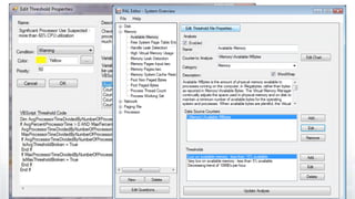Monitoring & Troubleshooting
 SP_WHOISACTIVE,
http://sqlblog.com/files/folders/beta/entry42453.aspx:
 My favorite for finding out user activity. And it now supports Azure!
 Brent’s Blitz, http://www.brentozar.com/blitz/:
 My favorite for SQL Server health check.
 Performance Analysis of Logs (PAL), https://pal.codeplex.com/:
 A rich set of collectors and GUIs to assess performance across many servers.
Good for Windows, SQL Server, and other products like Exchange.
 Internals Viewer: see how data is written at the 8k page level,
http://internalsviewer.codeplex.com
 