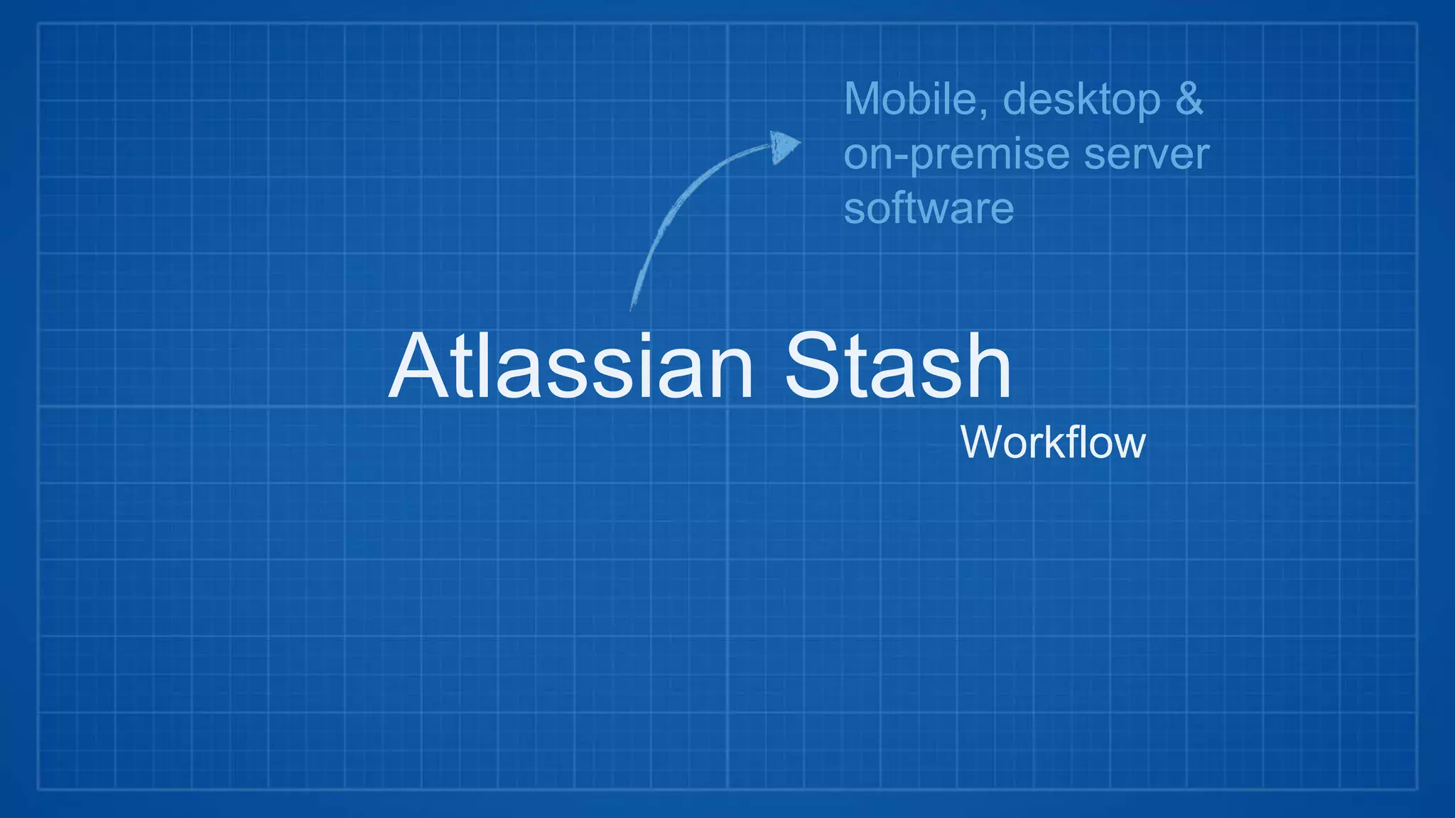 Atlassian Stash
Workflow
Mobile, desktop &
on-premise server
software
 