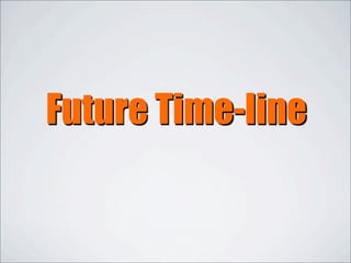 Future Time-line
 