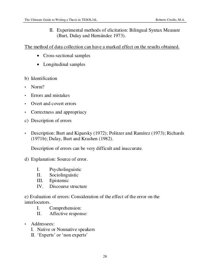 Bachelor Thesis Structure Example - Thesis Title Ideas for College