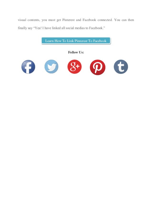 Ultimate guide for linking facebook to social media