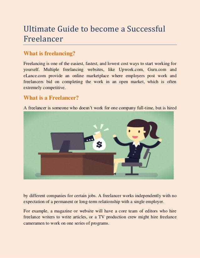 Ultimate Guide To Become A Successful Freelancer