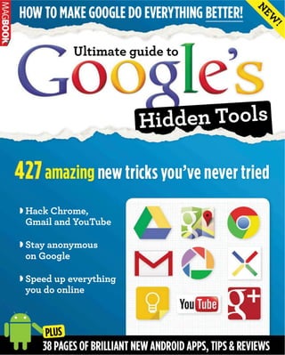Ultimate guide to Google Hidden Tools 2013