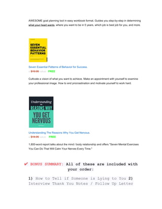 Ultimate Guide To Job Interview Answers | PDF