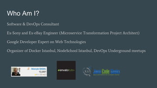 Who Am I?
Software & DevOps Consultant
Ex-Sony and Ex-eBay Engineer (Microservice Transformation Project Architect)
Google...