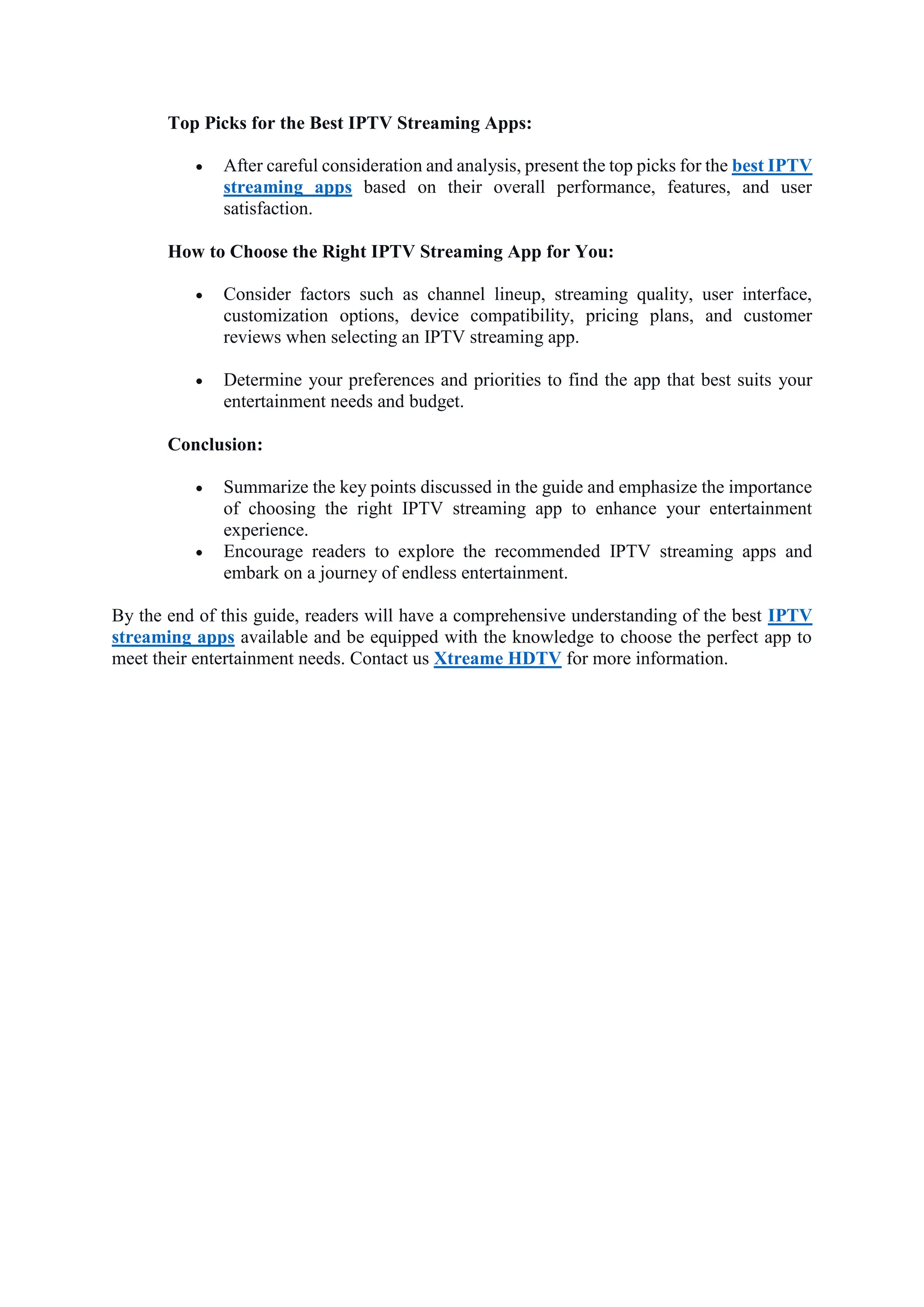 Ultimate Guide to the Best IPTV Streaming Apps- Unlocking Endless ...