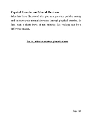 The Ultimate Home Workout Plan