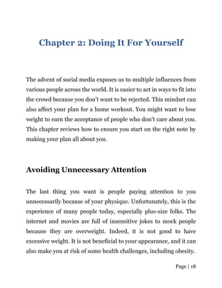 The Ultimate Home Workout Plan