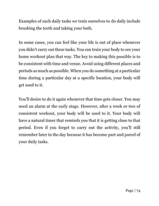 The Ultimate Home Workout Plan