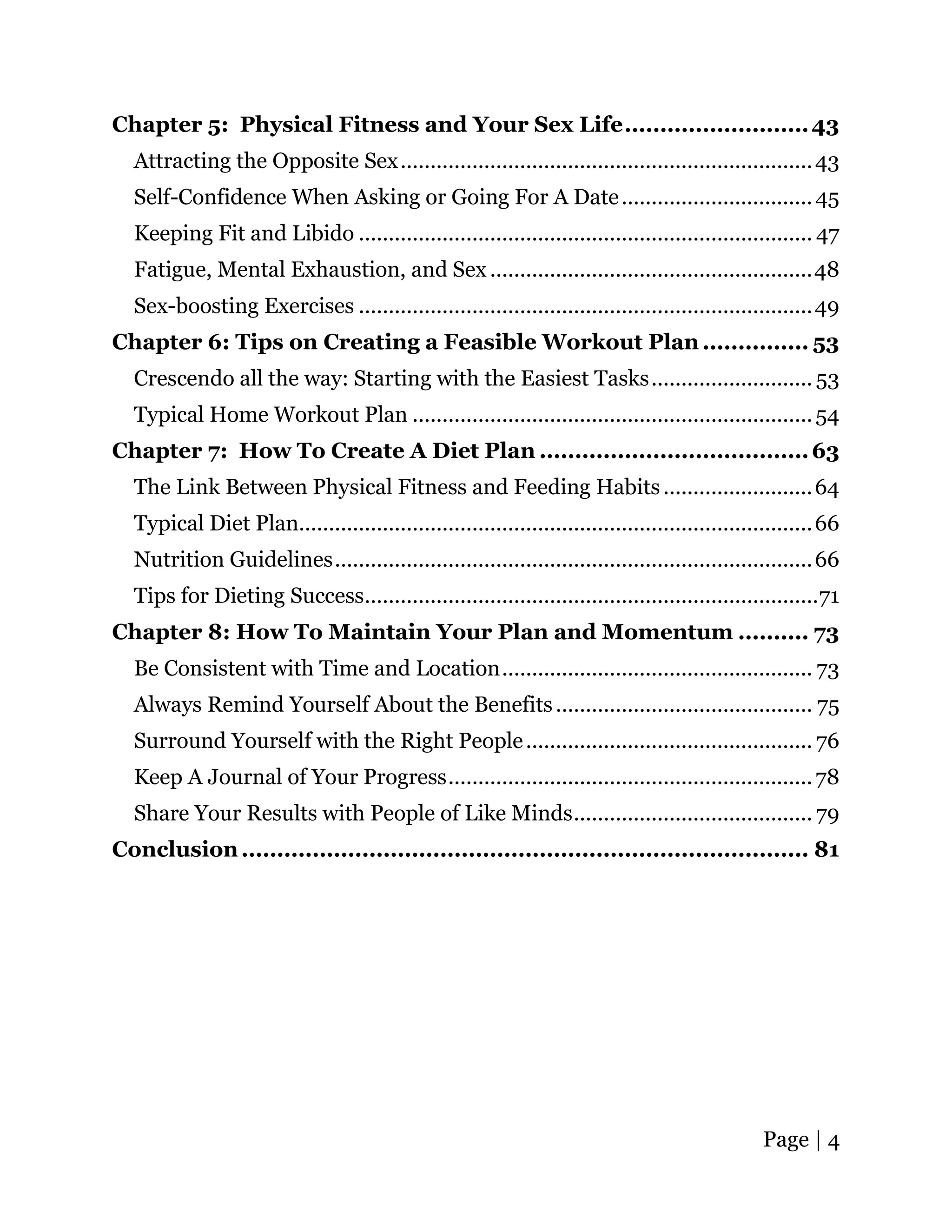 The Ultimate Home Workout Plan | PDF